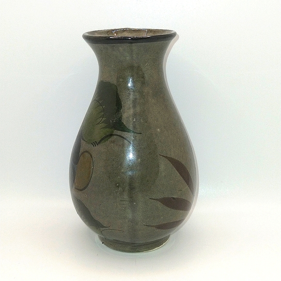 Tonala Hand Painted Vase - Mexico - Medium Size - Picture 3 of 10